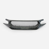 Honda Civic Type-R FK8 2017 2018 2019 2020 2021 with Aftermarket Parts - JS Style Front Grill & Front grill Emblem holder Carbon Fiber / FRP from EPR USA